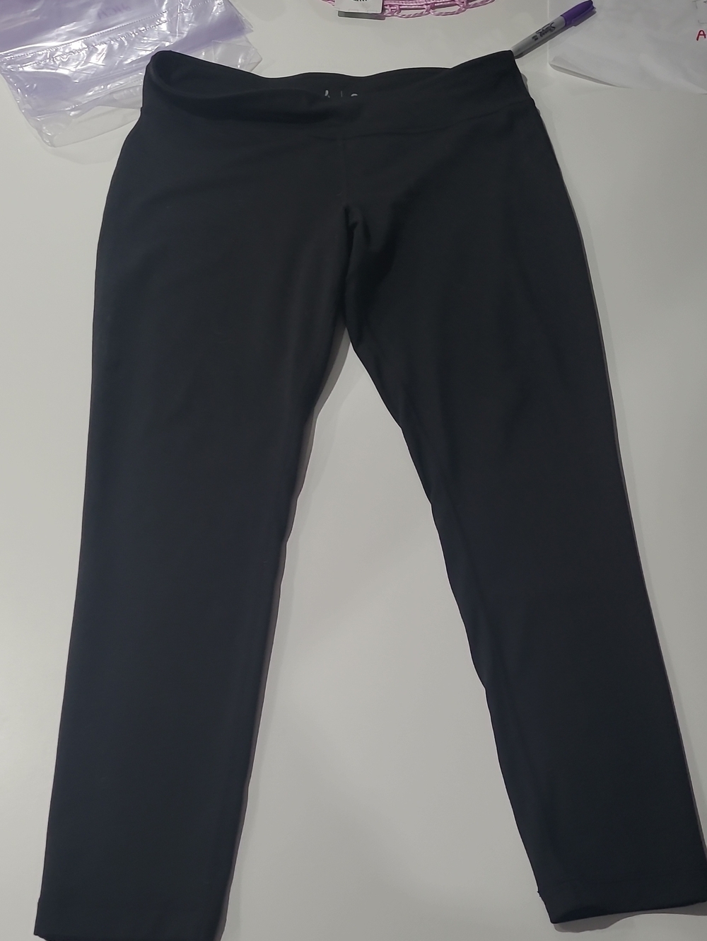 Aspire Black High-Rise Performance Leggings